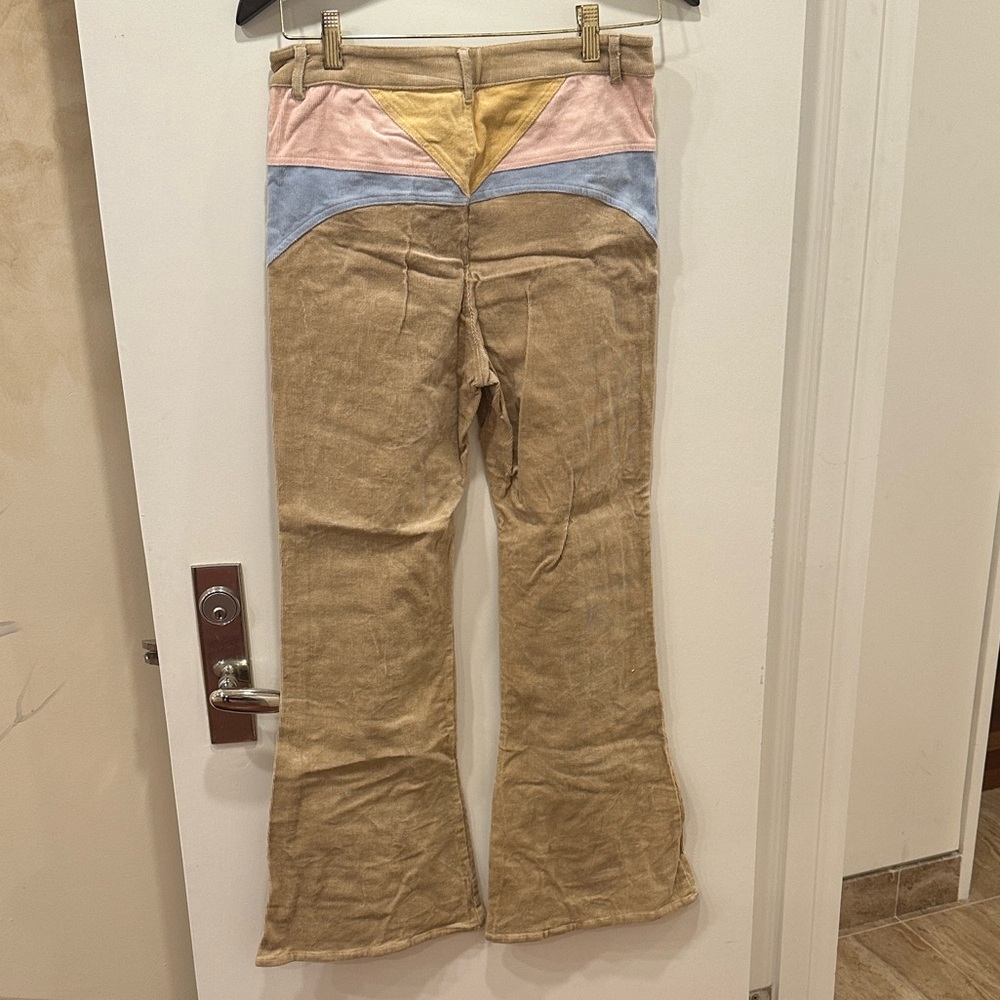 VRG GRL Corduroy Sunset Flared Pants
